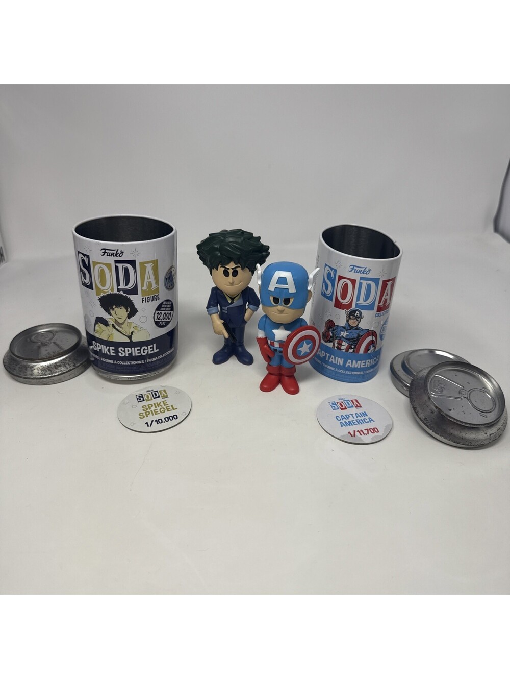 Funko Pop Soda Collectibles Captain America And Spike Siegel
